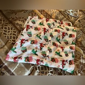 Christmas Dogs Infinity Scarf